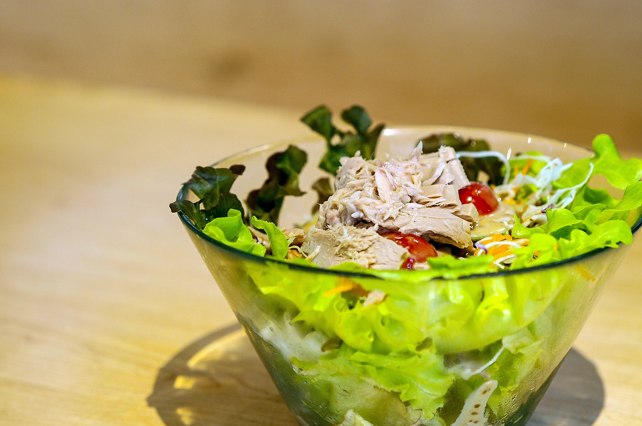 healthy salad, healthy fish salad