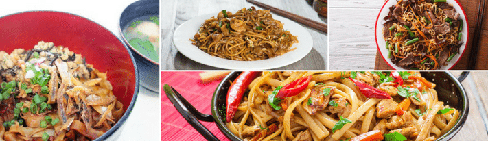 chow mein vs chow fun, chow mein recipe, chow fun recipe